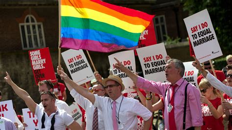 British government ministers historic gay marriage